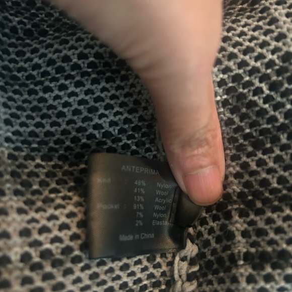 Anteprima Wool Blend 3/4 Sleeve Coat EU38 US8 - Picture 5 of 8